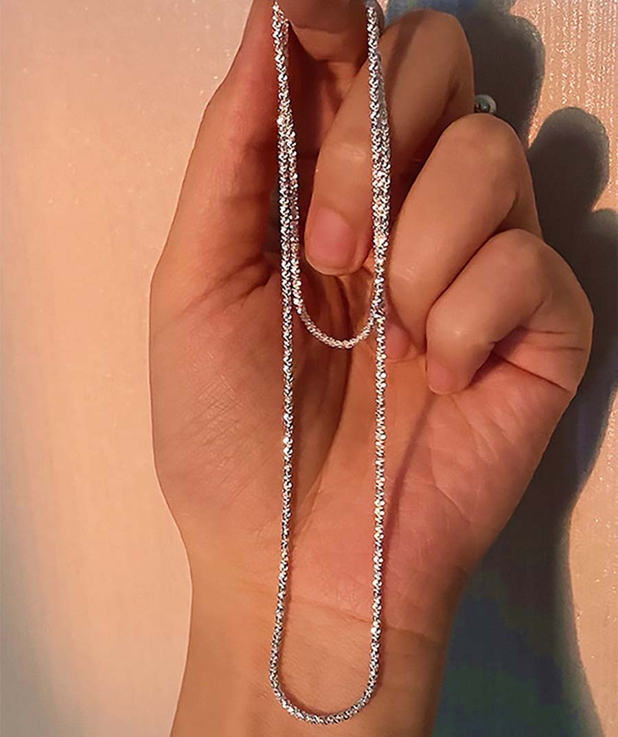 Stella Necklace- Pink Moon